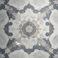 Porcelain tiles pattern radiating elegance generated by Ai Royalty Free Stock Photo