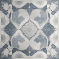 Porcelain tiles pattern radiating elegance generated by Ai Royalty Free Stock Photo