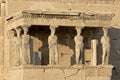 Porch of Caryatides Royalty Free Stock Photo