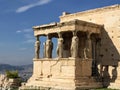 Porch of the Caryatids Royalty Free Stock Photo