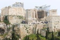 Temple of Parthenon, Athenian Acropolis, Athens, Greece Royalty Free Stock Photo