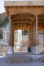 Porch at a historic pilgrimage site in Nurata Royalty Free Stock Photo
