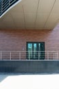 Porch made of granite and front door Royalty Free Stock Photo