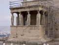 The Porch of the Maidens Royalty Free Stock Photo