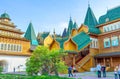 The porch of the Royal Palace in Kolomenskoye Royalty Free Stock Photo