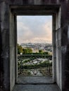 Porch view at Oporto Royalty Free Stock Photo