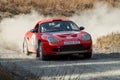 Porche Boxster Rally Car Royalty Free Stock Photo