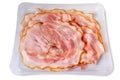 Porchetta italian ham slices