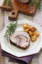 Porchetta, italian roast pork