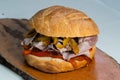 Panino and Porchetta Pig Black sandwich Sicily