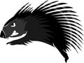 Porcupine Lunge in Side View Form