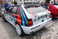 Pordenone, Italy - 08 July 2018: Photo of Lancia Delta Evoluzione Martini Racing of driver Massimo