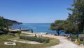 Porec, kamp Lanterna Royalty Free Stock Photo