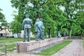 Pori. Finland. War memorial