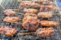 Pork barbecue food Royalty Free Stock Photo