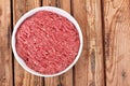 Pork and beef minced meat Royalty Free Stock Photo