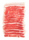 Pork belly slices Royalty Free Stock Photo