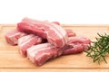 Pork belly slices Royalty Free Stock Photo