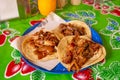 Pork carnitas tacos.