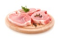 Pork chops Royalty Free Stock Photo