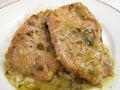 Pork Chops in Tomatillo Sauce