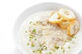 Pork congee with slice deep fried doughstick