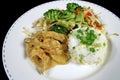 Pork Curry And Rice 1