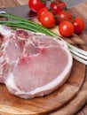 Pork cutlet. Royalty Free Stock Photo