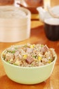 Pork fried rice Royalty Free Stock Photo