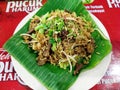 Pork Fried Rice Indonesian Taste Royalty Free Stock Photo