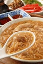 Pork intestine thin noodles