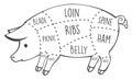 Pork meat cuts