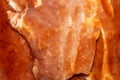 Pork meat in marinade.Fresh pork meat in hot sauce with garlic.Pork marinated for frying
