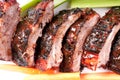 pork ribs with bbq sauce