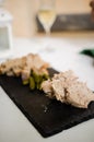 Pork Rillettes with cornichons Royalty Free Stock Photo