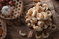 Pork rinds also known as chicharon or chicharrones , kab moo Royalty Free Stock Photo