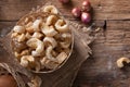 Pork rinds also known as chicharon or chicharrones , kab moo Royalty Free Stock Photo