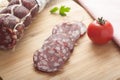 Pork Salami Royalty Free Stock Photo