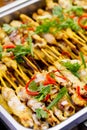 Pork Satay Thai Style food