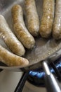 Pork sausage links Royalty Free Stock Photo