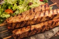 Pork skeewers Royalty Free Stock Photo