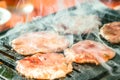 Pork slice for barbecue, Japanese food, Yakiniku