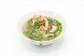 Pork spare rib spicy soup Royalty Free Stock Photo