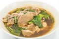 Pork spare rib spicy soup Royalty Free Stock Photo