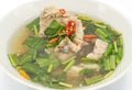 Pork spare rib spicy soup Royalty Free Stock Photo