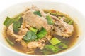 Pork spare rib spicy soup Royalty Free Stock Photo