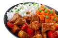 Pork stew with rice