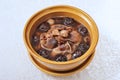 Pork stomach soup with black dates