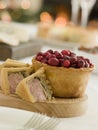 Pork Turkey and Stuffing Pie Cranberry pie