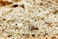 Porous texture of bread. Macro photo of bread. Royalty Free Stock Photo
